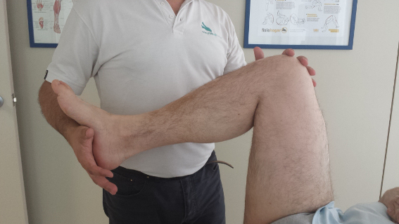 Nuestros fisioterapeutas pueden atenderle de sus problemas de cadera en su empresa en Bilbao.